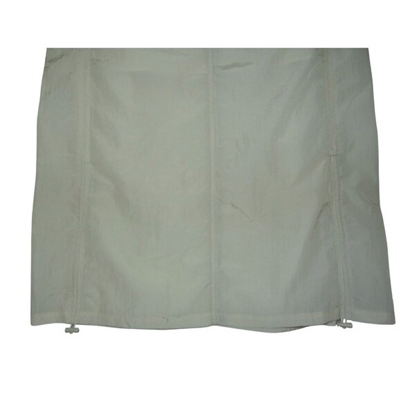 No Comment Skirt Junior Size Large Beige Cargo Midi toggle drawstring nylon - Picture 8 of 14